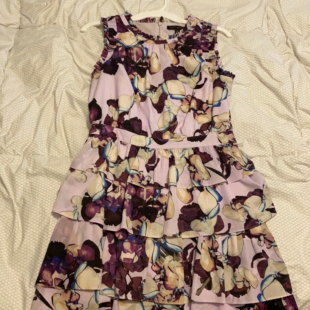 Banana republic tiered dress